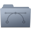 Vector Folder Graphite icon