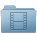 Movie-Folder-Blue icon