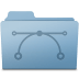 Vector-Folder-Blue icon