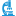 Microscope blue icon