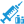 Syringe blue icon