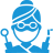 Dentist-blue icon