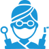 Dentist-blue icon