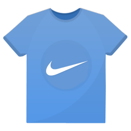 Blue nike outlet t shirt roblox