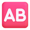 Ab Button Blood Type 3d icon
