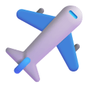 Airplane-3d icon