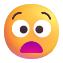 Anguished-Face-3d icon