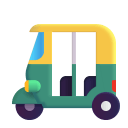 Auto Rickshaw 3d icon