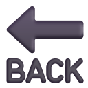 Back-Arrow-3d icon