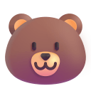Bear 3d icon