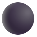 Black Circle 3d icon