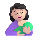 Breast-Feeding-3d-Light icon