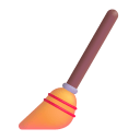 Broom 3d icon