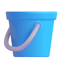 Bucket 3d icon