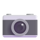 Camera 3d icon