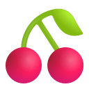 Cherries 3d icon