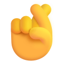 Crossed Fingers 3d Default icon