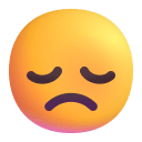 Disappointed Face 3d icon