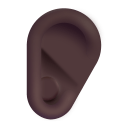 Ear 3d Dark icon
