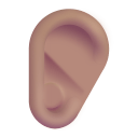 Ear 3d Medium icon