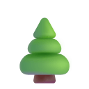 Evergreen Tree 3d icon