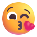 Face-Blowing-A-Kiss-3d icon