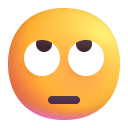 Face-With-Rolling-Eyes-3d icon