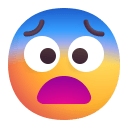 Fearful-Face-3d icon