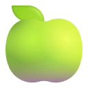 Green Apple 3d icon