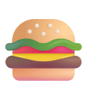 Hamburger-3d icon