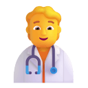 Health Worker 3d Default icon