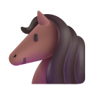 Horse Face 3d icon