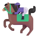 Horse Racing 3d Dark icon