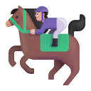 Horse-Racing-3d-Light icon