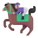 Horse Racing 3d Medium Light icon