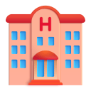 Hotel 3d icon