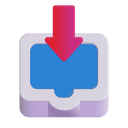 Inbox Tray 3d icon