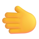 Leftwards Hand 3d Default icon