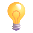 Light Bulb 3d icon
