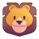 Lion 3d icon