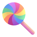 Lollipop-3d icon