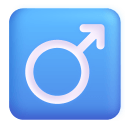 Male Sign 3d icon