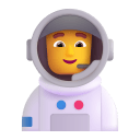 Man Astronaut 3d Default icon