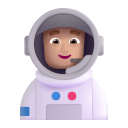 Man-Astronaut-3d-Medium-Light icon