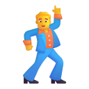 Man Dancing 3d Default icon