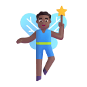 Man Fairy 3d Medium Dark icon