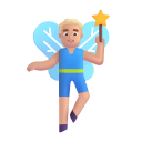 Man Fairy 3d Medium Light icon