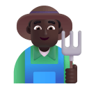 Man Farmer 3d Dark icon