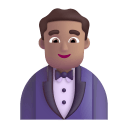 Man In Tuxedo 3d Medium icon