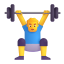 Man-Lifting-Weights-3d-Default icon